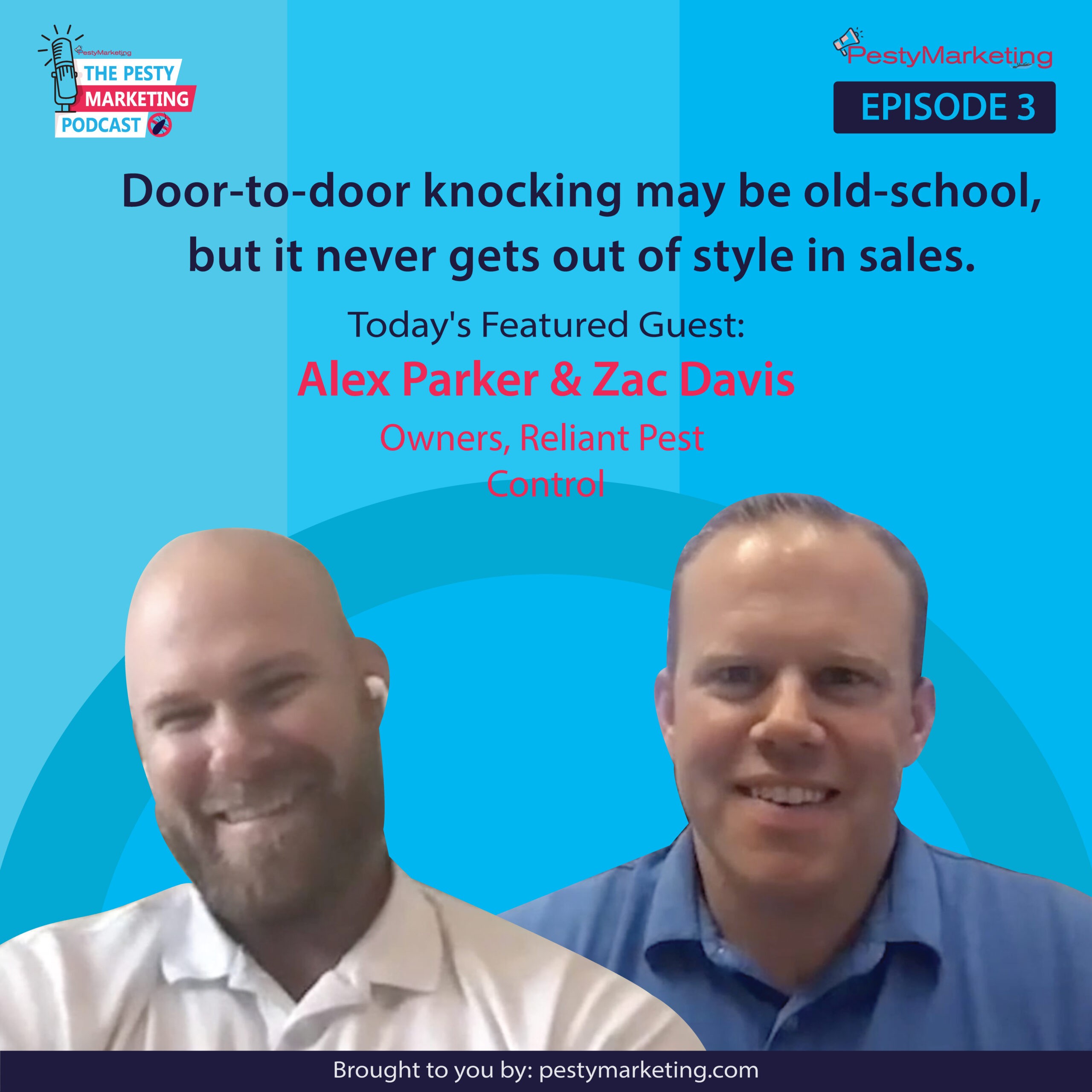 Door-to-door knocking may be old-school, but it never gets out of style in sales (with Alex Parker and Zac Davis)